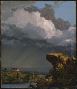 A Passing Storm by Frederic Edwin Church