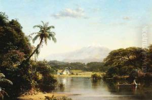 Scene On The Magdalena by Frederic Edwin Church