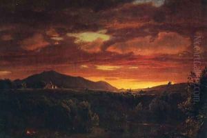 Twilight by Frederic Edwin Church