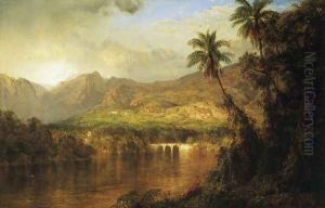 South American Landscape, 1873 by Frederic Edwin Church