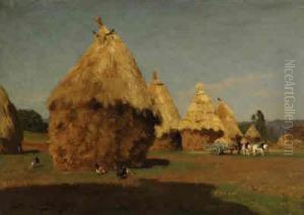 Haystacks - view 1