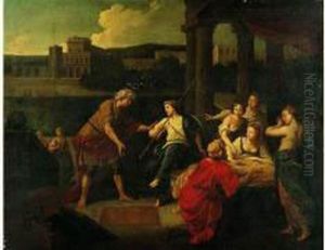 Achille Reconnu Parmi Les Filles De Lycomede