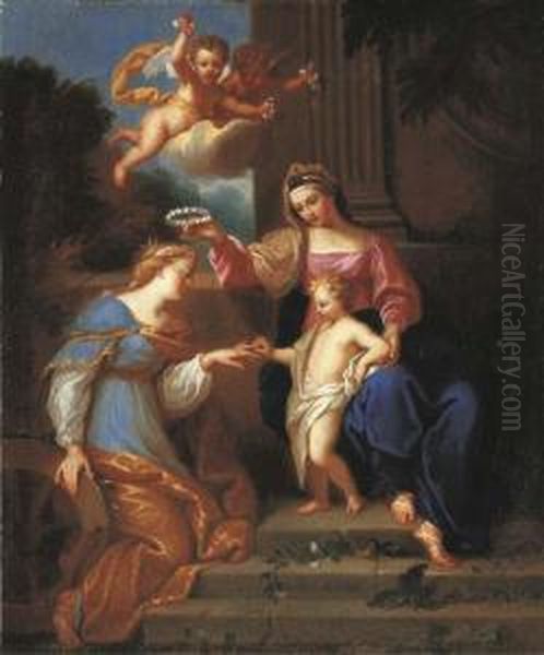 Le Mariage Mystique De Sainte Catherine - view 1