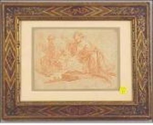 Woman With Kerchief, Back Andhead Turned Woman With Kerchief, Back Andhead Turned
