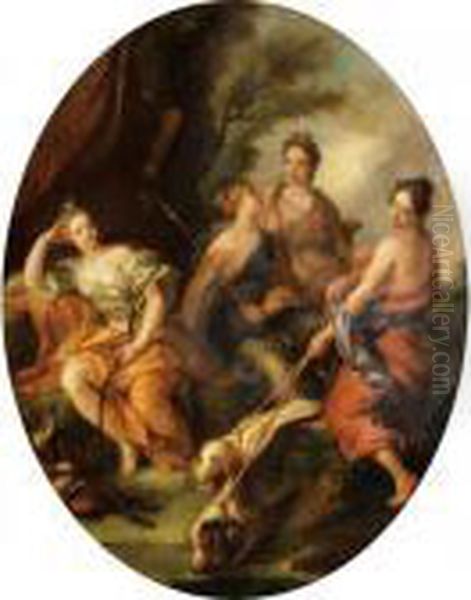 Le Repos De Diane Chasseresse Et Ses Nymphes - view 1