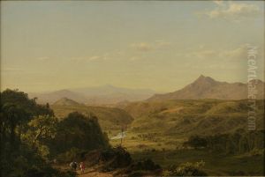Scene Among The Andes by Frederic Edwin Church