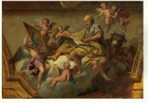 Saint Luc by Louis de, the Younger Boulogne