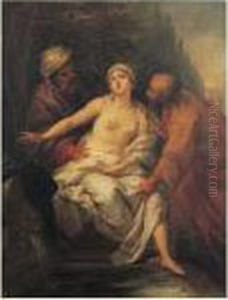 Suzanne Et Les Vieillards by Louis de, the Younger Boulogne