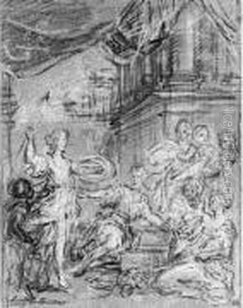 Achille Parmi Les Filles De Lycomede - view 1