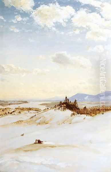 Winter Scene, Olana - view 1
