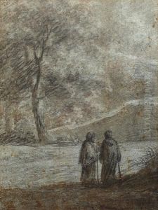 La Chaumiere by Henri De Braeckeleer