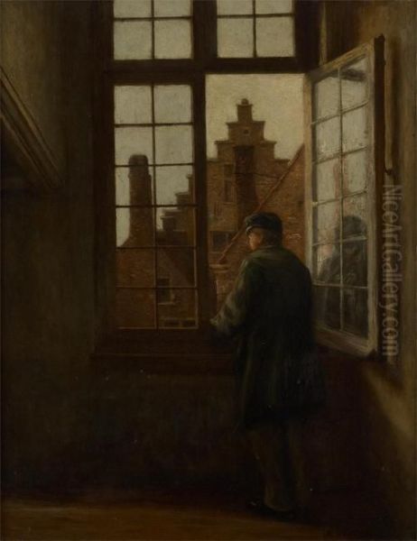 Homme A La Fenetre - view 1