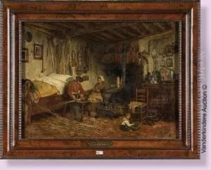 Le Fabricant D'allumettes by Henri De Braeckeleer