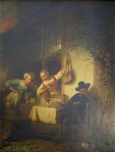 The Theft by Adrien Ferdinand de Braekeleer