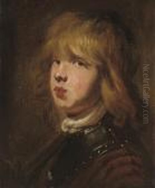 Portrait Of A Boy In An Armoured Breastplate - view 1