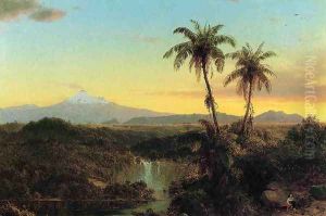 South American Landscape II by Frederic Edwin Church