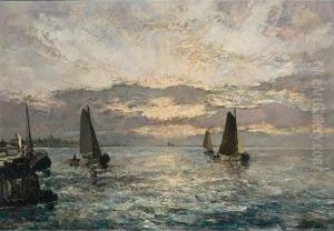 Volendam by Cornelis De Bruin