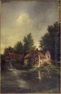 Countryhouse With Watermill