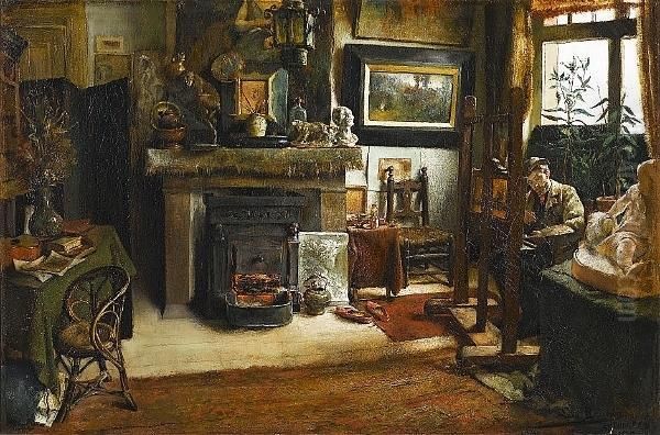 In The Artist's Studio - view 1