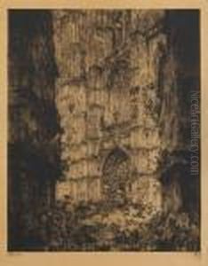 La Cathedrale D'anvers by Jules De Bruycker