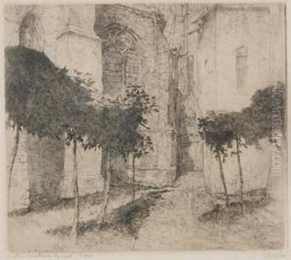 Jardin Gruuthuse Bruges - view 1