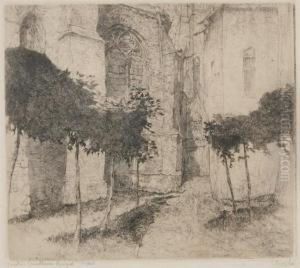 Jardin Gruuthuse Bruges by Jules De Bruycker