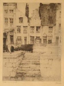 Vieilles Maisons by Jules De Bruycker