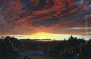 Twilight, a Sketch by Frederic Edwin Church