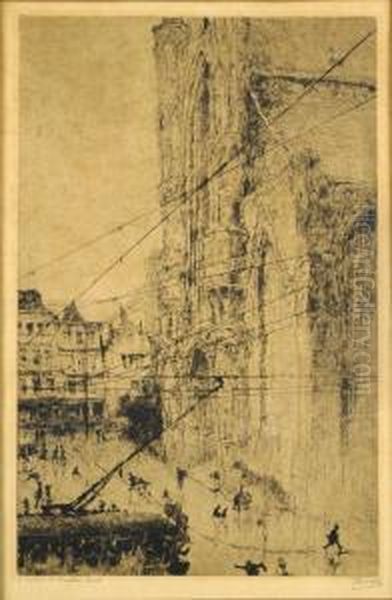 Eglise Saint-nicolas A Gand - view 1