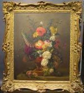 Still Life With Urn Of Flowers