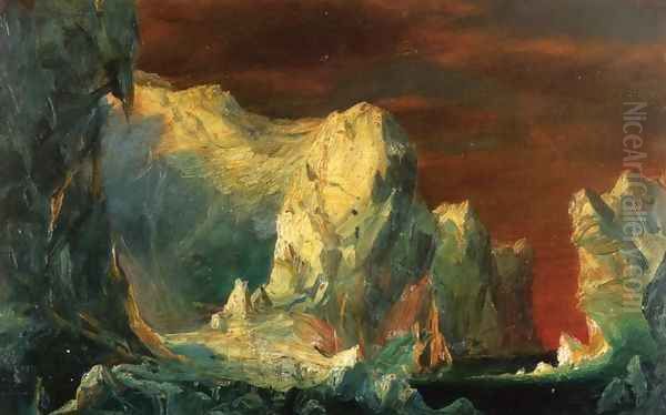 Study for "The Icebergs" - view 1