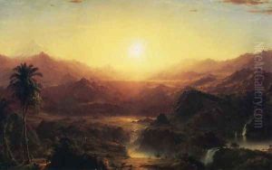The Andes of Ecuador I by Frederic Edwin Church