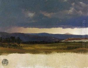 Hudson Valley, Near Olana, New York by Frederic Edwin Church