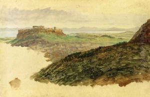 View of the Acropolis, Athens by Frederic Edwin Church