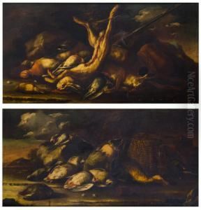 Nature Morte Con Anatre E Cacciagione