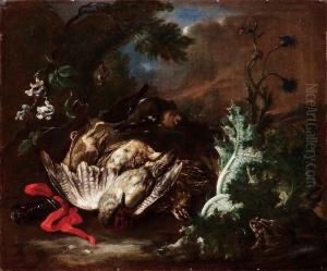 Paesaggio Con Cacciagione E Un Rospo