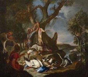 Il Ritorno Dalla Caccia by Baldassare De Caro