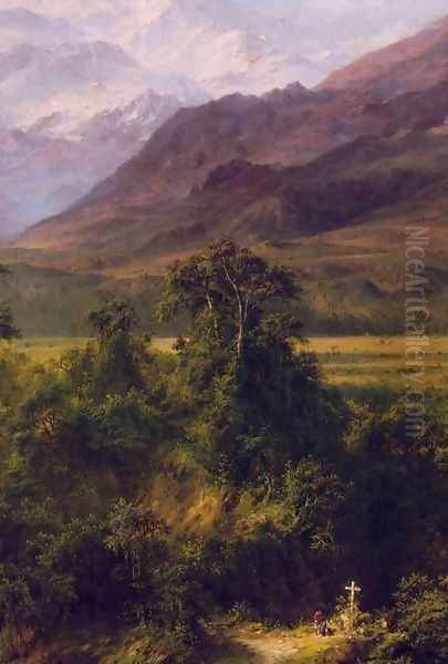 Heart of the Andes (detail) - view 1