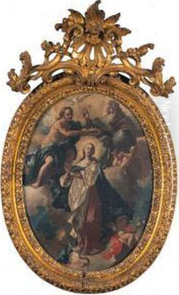 Immacolata Concezione Con La Santissima Trinita - view 1