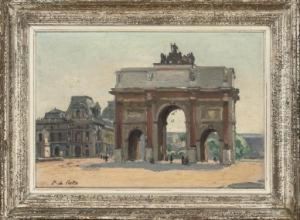 The Arch De Triomphe by Paul De Castro
