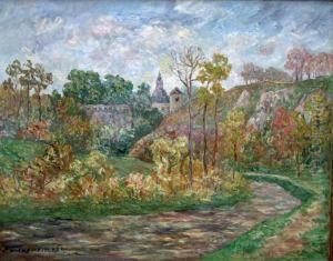 Les Remparts De Dinan En Automne