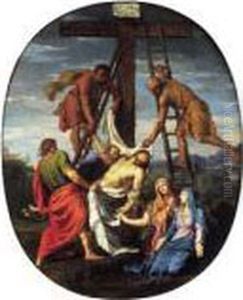 Descente De Croix by Jean-Baptiste De Champaigne