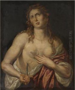 Lucretia by Hendrick De Clerck