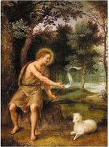 Landscape With Saint John The Baptist - view 1