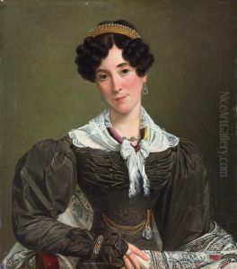 Portrait Of Victoire Du Bois, Wife Of Felix Eloy