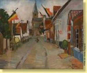 Village Le 21 Juillet by Joseph Fr. De Coene