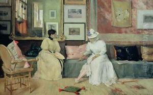 A Friendly Call, 1895