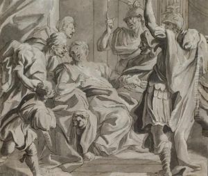 Lucrece Reclamant Vengeance Contre Tarquin Devant Son Pere Et Son Mari Lucrece Reclamant Vengeance Contre Tarquin Devant Son Pere Et Son Mari