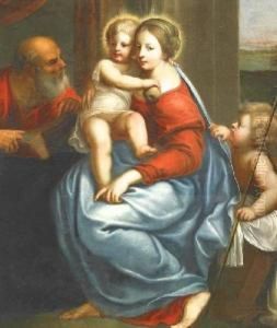 Holy Family With The Boy John Holy Family With The Boy John