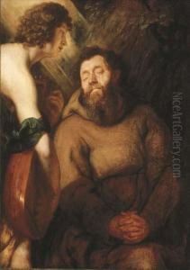 The Ecstacy Of Saint Francis by Gaspar De Crayer